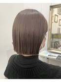 パツっとミニボブ ショコラベージュ