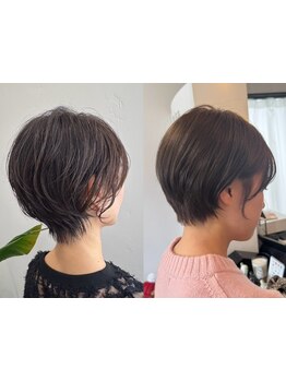 《女性らしさ引き出す》大人ショートやショートボブも扱いやすく洗練された似合わせショートを提案* [高松]