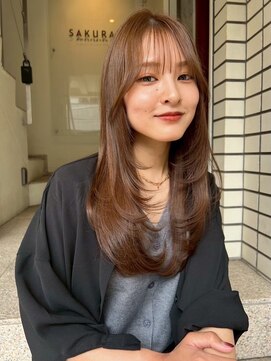 ハイレイヤー/レイヤーカット/髪質改善カラー/ワンホンレイヤー