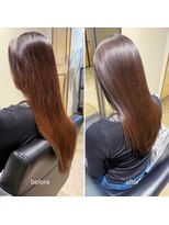 ヘアサロン ピース(hair salon PIECE)&nbsp;プレミアム美髪ストレート縮毛矯正 艶髪ロング