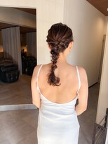 スリー バイ ザサロンフジサワ(THREE by the salon fujisawa)&nbsp;花嫁ヘアセット