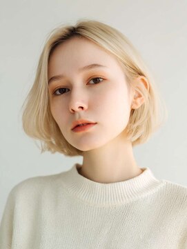 シェル 吉祥寺(shell) くびレイヤーエモージュグレージュカラーくびれショート/吉祥寺