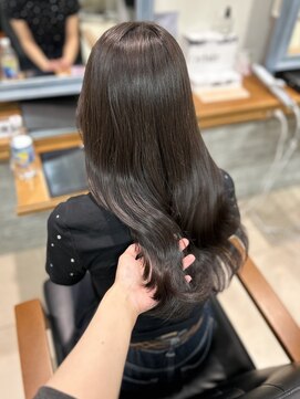 フォルテ ガーデン ヒルズ 静岡店(FORTE GARDEN HILLS) チョコレートブラウン/髪質改善/韓国レイヤー/くびれ巻き/静岡