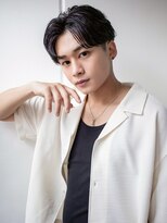 ロエメンズ(LOE men’s)&nbsp;リバースセンターパート/ニュアンスパーマ[大宮]