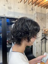 シンクアンド(THINK AND) ショートウルフパーマ|THINK AND