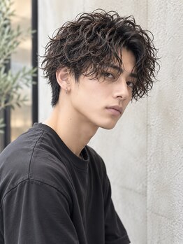 ネオリーブエム(Neolive em;)の写真/乾かすだけで決まる圧倒的にカッコいいStyle♪ツイストスパイラルパーマが大人気[武蔵小杉/元住吉/学割U24]
