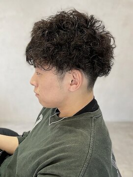 バームヘア(balm hair) メンズパーマ/スパイラルパーマ/ツーブロック×ツイストパーマ