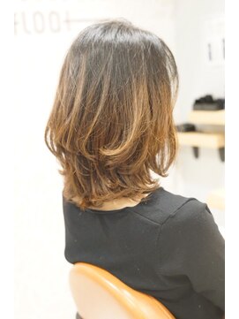 ミッシェル アフロート(michelle afloat) 20代30代40代50代Cカーブで大人モテ髪ひし形くびれグラデカラー