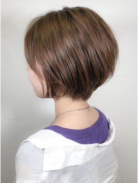 ウィロー(WILLOW) 【WILLOW】透明感◎ミルクティーベージュなショート（井下貴史）