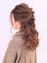 コロ(COLO) 【COLO 丹澤 智子】お呼ばれハーフアップ