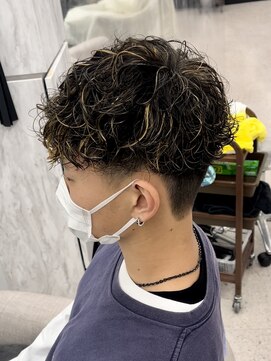 ノイズ キョウト(NOISM Kyoto) Vマッシュスパイラルハイライト