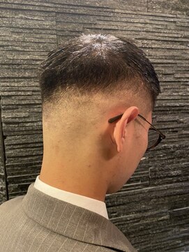 ヒロギンザ 新橋銀座口店(HIRO GINZA) バーバーフェードスタイル
