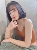 大人小顔ナチュラルボブ/10代20代30代