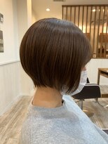 プリズム ヘアーデザイン みずほ台店&nbsp;透け感ショートボブ