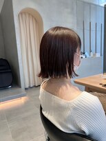 ガリカ 横浜(Gallica) 【後藤嵩広】お洒落艶髪外ハネボブ/透明感ベージュブラウン
