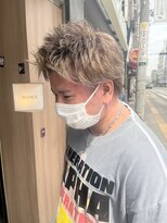 アヴァンス 天王寺店(AVANCE.) MEN'S HAIR TAKAHIRO風×ウルフアップバング