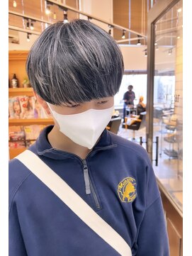 ラボヌールヘアーレーヴ 池袋店(La Bonheur hair reve) 韓国風マッシュ/メンズハイライト/コンマヘア/韓国系