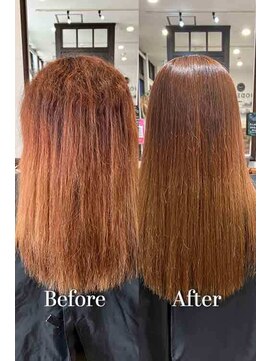 ゴデーレ(GODERE) ツヤ髪ブラウンナチュラス髪質改善ロング20代30代40代ストレート