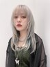 【学割U24/美容学生限定/初回限定】カット+ブリーチダブルカラー ￥15000