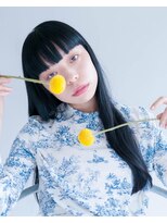 ココ 鷹匠(COCO) 黒髪　ロングヘア ストレート/白髪染め/ヘッドスパ/リタッチ