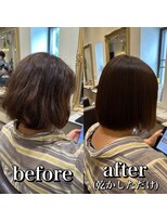 ルフール(ref-le)&nbsp;美髪矯正で湿度にも負けない憧れのワンレンボブに