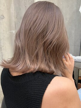 サイン 渋谷(SIGN) 【ミルクティーべージュ】[ケアブリーチ/ハイトーンカラー]