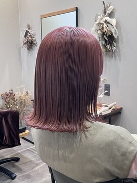 ビューティー サロン ウララ(Beauty Salon URARA) medium×smoky pink