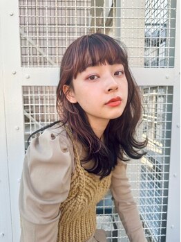 ウニ(uni)の写真/【似合わせ×透明感】気分が上がるカラーデザイン♪uni女性stylistたちの感性と卓越したテクニックを体感◎