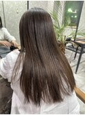 ナチュラルストレート×ロング