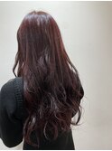 ボルドーヘアカラー