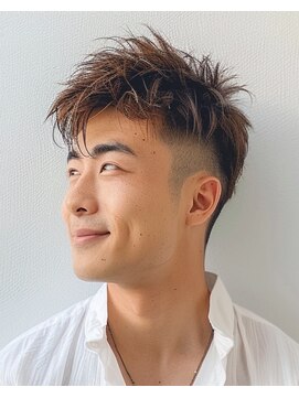 メンズ ルシードスタイル アウラ 松戸市五香(LUCIDO STYLE Aura) メンズスタイル【五香/メンズカット＜理容室＞/ブリーチ/眉毛】