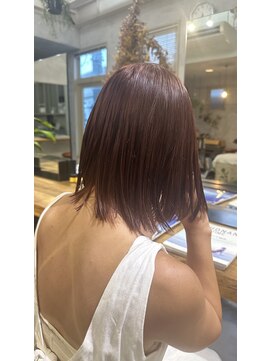 マハナ(Mahana by hair) 20代30代40代ブリーチハイライト大人カラー白髪ぼかしスタイル