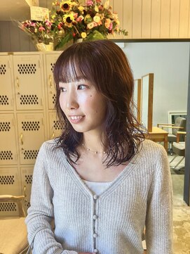 メゾン ノエラ(Maison Noella) 【時短×おしゃれ◎】透明感カラー×ダメージレスパーマ
