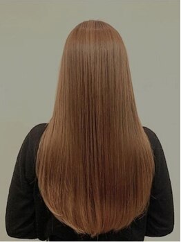 フーガヘアー 元住吉店(FUGA hair)の写真/ダメージが少ないこだわり薬剤でしっとり質感にうっとり♪綺麗な髪で振り向かれ美人に…☆【元住吉】