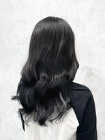 デミヘアー(Demi hair)&nbsp;グレーブラック×リバース巻き