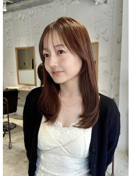 コフィー バイ メルト 吉祥寺(cofy by melt) 【中澤彩乃】レイヤーロング20代30代ハッシュカット韓国ブラウン