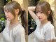 ジーナ 梅田(Zina)の写真/【カット+ケアカラー+超音波クイックTR¥7900】印象を変える顔周りの似合わせカットはZinaにお任せ[梅田]