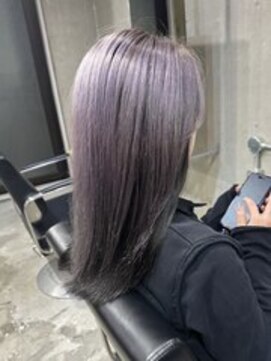 ラック 表参道(LUCK) シルバーラベンダー/アンブレラカラー/パープルカラー/表参道