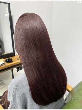 ヘアーアンドビューティーザ エフ(Hair Beauty the F) /レッドカラー/