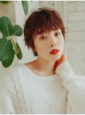 ウェーブショート【髪質改善/ヘッドスパ/カラー/いわき】