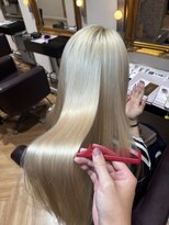 コワファースト させぼ五番街店(COIFF1RST) ブリーチ毛に髪質改善トリートメント