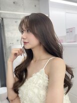 エヌアイ オモテサンドウ(ni omotesando) 顔周りカット/オリーブベージュ/透明感カラー 上野