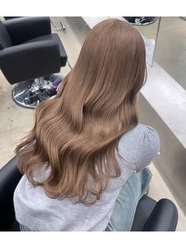 ペレ 栄店(PELE) 黒髪カタログ/クラゲヘアー/オリーブグレー/栄