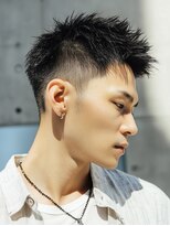 カットもパーマもイケメンパラダイス Men's天王寺 刈り上げツーブロックビジネスアップバング天王寺メンズサロン