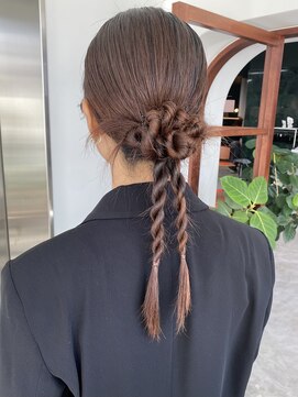 ソピ バイ インビテーション(sopi by invitation) カチモリヘア/ヘアセット/ヘアアレンジ/参列ヘア