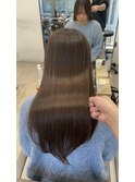 まろやかミルキーベージュ×髪質改善