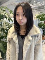 マルフェ 天王寺(marfe)&nbsp;【marfe】ナチュラルレイヤー＿レイヤーカット＿顔周りレイヤー