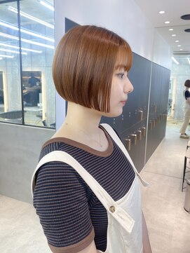 ロンドクロエ 横浜(Lond Chloe) マロンベージュ/ボブ/前髪/レイヤー/髪質改善/縮毛矯正/横浜