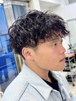 アントバイフィフス 秋田(unt by fifth)&nbsp;秋田メンズパーマ波巻きパーマツイストパーマフェザーパーマ眉毛