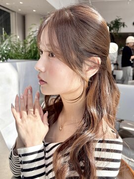 ミンクス 原宿店(MINX) 顔周りカット 前髪カット